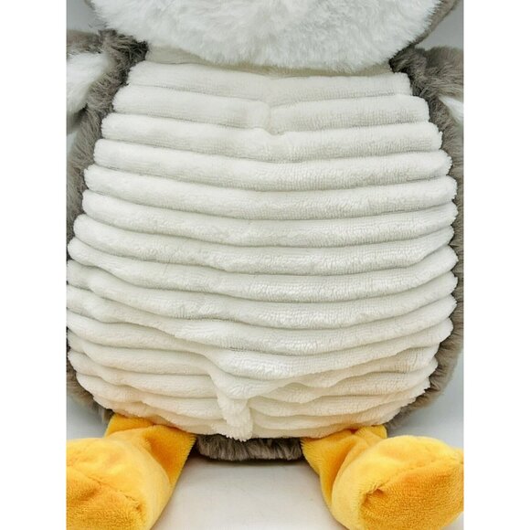 Spark Create Imagine Penguin Plush Gray Stuffed Animal Rattles Crinkle Wings - Picture 8 of 9